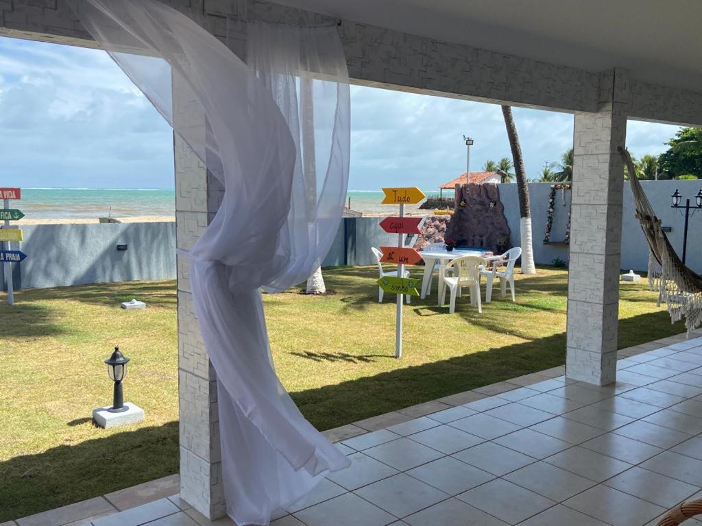 Вилла Casa Pe Na Areia Сан-Жозе-да-Короа-Гранди Экстерьер фото