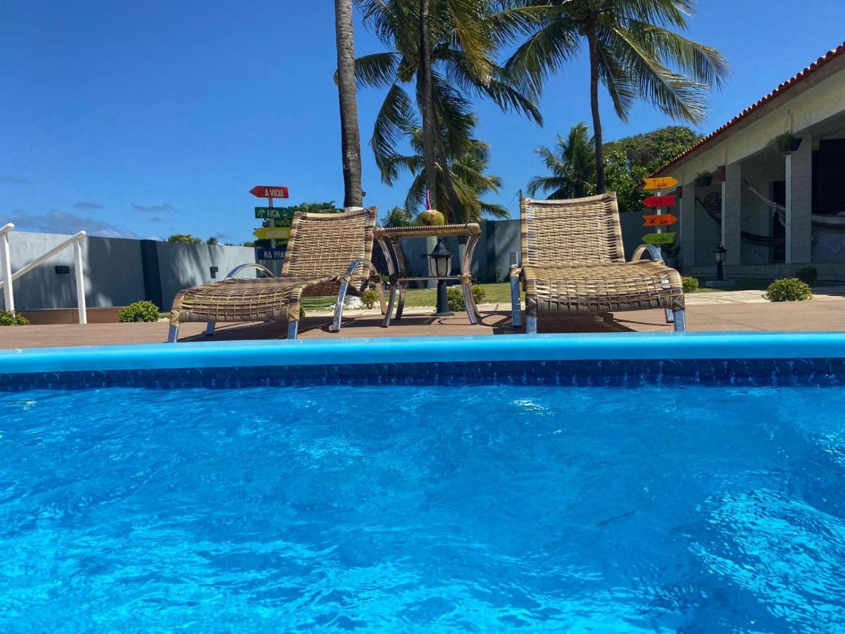Вилла Casa Pe Na Areia Сан-Жозе-да-Короа-Гранди Экстерьер фото
