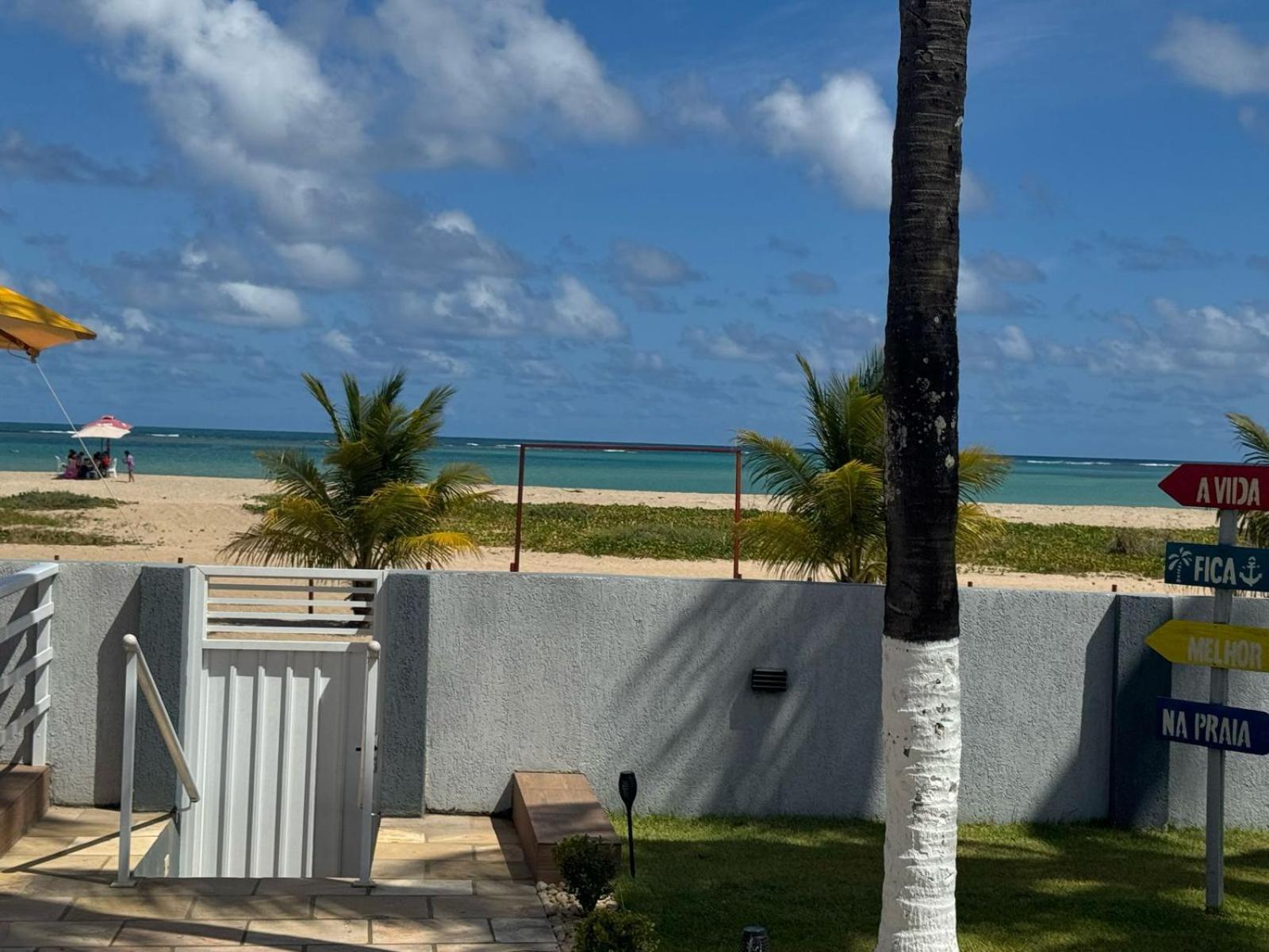 Вилла Casa Pe Na Areia Сан-Жозе-да-Короа-Гранди Экстерьер фото
